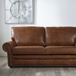 Portland Leather Sofa